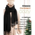 thumbnail image 7 of FURTALK Winter Scarf for Women Shawl Wrap Soft Warm Blanket Scarves Gifts, 7 of 7