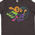 thumbnail image 4 of Inktastic Music Notes Musical Boys or Girls Toddler T-Shirt, 4 of 5