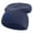 Navy, variant on Peru Landscape Sign Embroidered Big Size Superior Cotton Short Knit Beanie - Navy XL-3XL