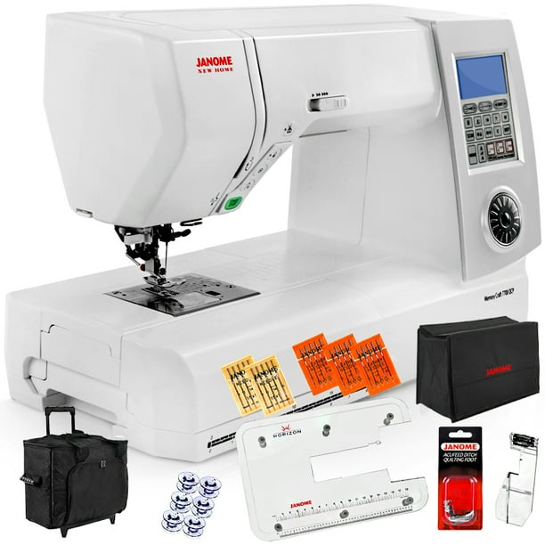 Janome New Home Memory Craft 7700 QCP Computerized Sewing Machine w