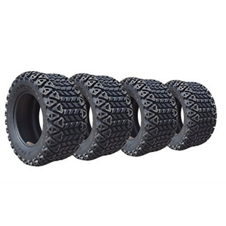 arisun 23 x 10.5-12 dot all-terrain tire for golf carts & atv's (6 ply rating) -- 1, set of 2 or 4 (23 x 10.5-12, set of 4 (Best Rated All Terrain Tires)