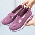 Women's Woven Orthopedic Breathable Soft Shoes 2024 New Slipon