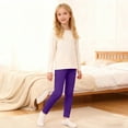 thumbnail image 2 of Girls' Leggings Winter Clothes for Kids Cotton Lined Leggings Warm Thick Tights Thermal Full Length Pants, 2 of 6