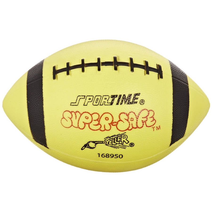 Sportime SuperSafe Youth Football, Yellow/Black
