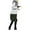 Army Green, variant on AherBiu Sweatshirt for Women Fuzzy Fleece Lined Hoodies Long Sweatshirts Fall Winter Casual Color Block Jacket