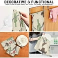 thumbnail image 4 of American Wild West Cowboy Dish Towels 4 Pack, Cactus Shotgun Washable Tea Towels Dishcloths Lint-Free 18x28 Inch Fast Drying for Kitchen Restaurant Bar Clean, 4 of 7