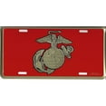 thumbnail image 1 of Marine Globe & Anchor License Plate, 1 of 1
