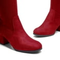 thumbnail image 6 of Dream Pairs Women's Laurence Chunky Heel Boots Over-the-Knee Long Stretch Sexy Fall Shoes, 6 of 6