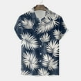 thumbnail image 5 of Mens Hawaiian Shirt Short Sleeve Button Down Shirts Tropical Floral Summer Beach Shirts,S-3XL, 5 of 7