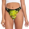 thumbnail image 1 of Fotbe Ball Tanga Sin Costuras para Mujer con Estampado – Panties Invisibles, Transpirables y Cómodos para Uso Diario-XX-Large, 1 of 6