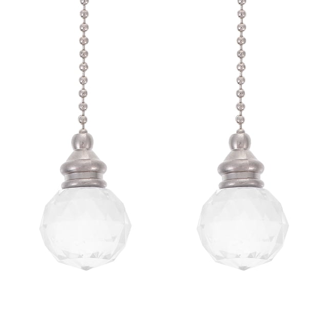 2pcs Fan Light Pull Chain Hanging Lamp Decoration Ceiling Fan Light Chain