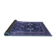 thumbnail image 2 of Ahgly Company Indoor Square Oriental Blue Industrial Area Rugs, 3' Square, 2 of 4