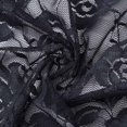 thumbnail image 6 of TANBOM Men's Floral Lace Short Sleeve Open Front Belted Kimono Sleepwear Robe, Blue & Dark Gray, 2-Pack, M, 6 of 6