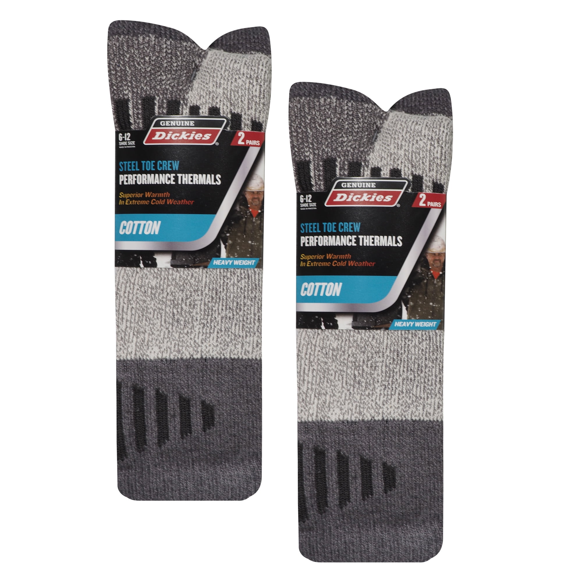Dickies Solid Print Crew Breathable Socks (Men's) 4 Pack