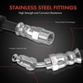 thumbnail image 4 of A-Premium Rear Outer Brake Hydraulic Hose Compatible with Select Mercedes-Benz Models - G55 AMG 2005-2011, G63 AMG 2018, G65 AMG 2016-2018 - Replace# 463428073528, 4 of 8