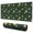 Green Octopus Planet, variant on Long Mouse Pads for Desk,Green Sun Moon Cloud Pattern Desk Mats on Top Of Desks, Desk Mouse Pad Extra Large with 3mm Non-Slip Base and Stitched Edge for Gaming,Office,Work,Home 31.5"x11.8"