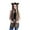 Brown-1, variant on 3 in 1 Winter Warm Plush Hats Scarf Pocket Gloves Set Cute Hoodie Earflap Puffy Faux Fur Beanie Cap for Women Girls