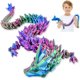 thumbnail image 1 of Dragon Toy LOCYFENS, dragón articulado impreso en 3D, grande, 30 cm, 1 of 7