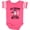 Football Pink and White, variant on Inktastic Ice Cream Makes Everything Better Boys or Girls Baby Bodysuit