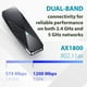 thumbnail image 4 of Adaptador WiFi 6 D-Link DWA-X1850-B1 AX1800 USB 3.0 para PC negro, 4 of 9