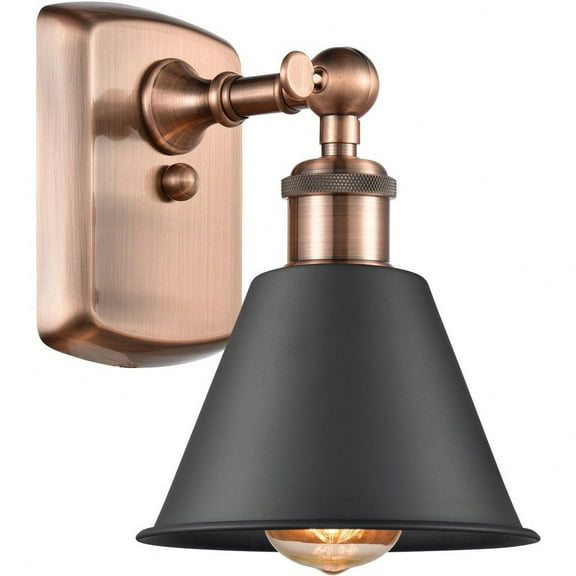 Innovations Lighting - Smithfield - 1 Light Wall Sconce In Industrial Style-10.5