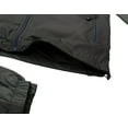 thumbnail image 3 of Men's 2-Piece Windbreaker Colorblock Tracksuit Meshed Lined Nylon Water Repellent Sauna GYM Outfit, 3 of 4