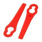 80Pcs Replacement Grass Trimmer Blades Spare Part Lawn Mower Cutting