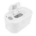 thumbnail image 4 of Wipe Warmer Wet Wipe Dispenser USB Powered Constant Temperature Large Capacity with Display Wipe Heater for Infants White, 4 of 5