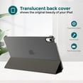thumbnail image 3 of AmPm pour iPad 10e Génération Étui 2022 10.9 Pouces, étui Protectrice Mince Trifold Support Léger Dos Rigide Intelligent pour iPad 10e Gén -Bleu Marine, 3 of 7