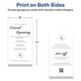 thumbnail image 6 of Avery Matte White Rectangle Cards, 6" x 11", 50ct, 6 of 8