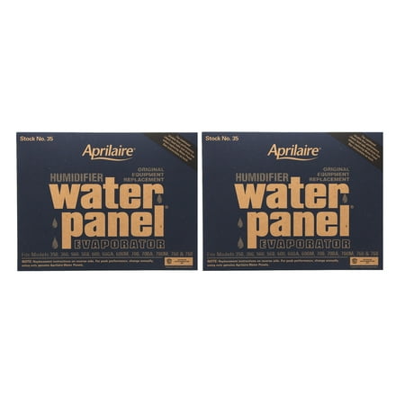 Aprilaire 35 Humidifier Water Panel 2 Pack (Best Water Bottle Humidifier)