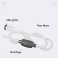 thumbnail image 4 of Aquarium Siphon Gravel Filter, Fish  Siphon Easy To Control Manual Water Changer   For Fish, 4 of 8