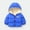 Style #D091, variant on Kids Hooded Puffer Jacket Full Zip Lightweight Warm Outerwear with Pockets for Boys and Girls Winter Coat Unisex Design Style #D065 Yellow 110