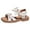 Pink, variant on Toddler Girl Sandals Size 4C Girls' Sandals Summer Baby Girls' Princess Shoes Soft Sole Embroidered Children's Roman Shoes 12-18 Months