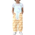 thumbnail image 3 of BOOMNY Girls Jumpsuits Ice Cream Graphic Sleeveless Spaghetti Strap Romper for Kids Soft Jumpsuit With Pockets, 3 of 6