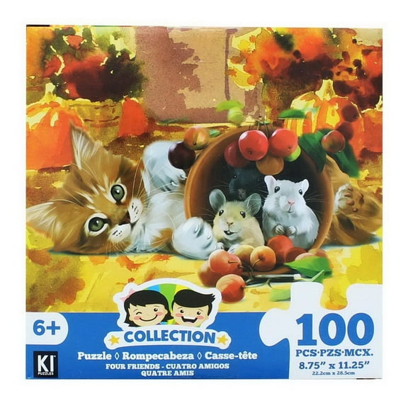 Cat and Mice 100 Piece Juvenile Collection Jigsaw Puzzle