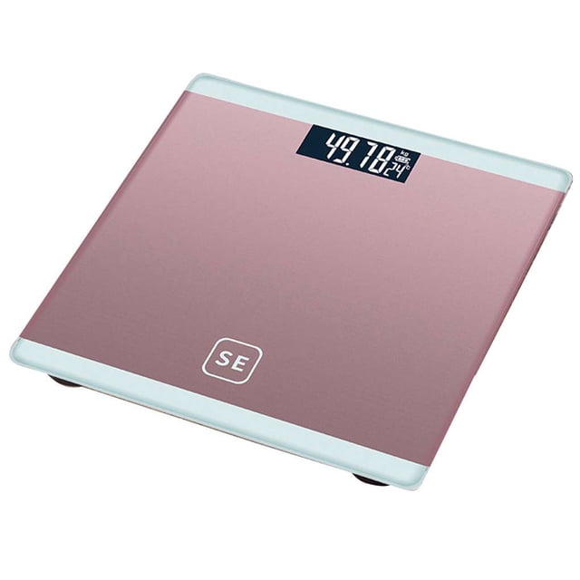 Báscula digital de peso corporal sensible y precisa para el hogar con pantalla retroiluminada para la salud diaria Eigraketly JJ15503-02