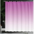 thumbnail image 4 of Ambesonne Ombre Shower Curtain, Romantic Modern Flowers, 69"Wx75"L, Violet Purple, 4 of 5