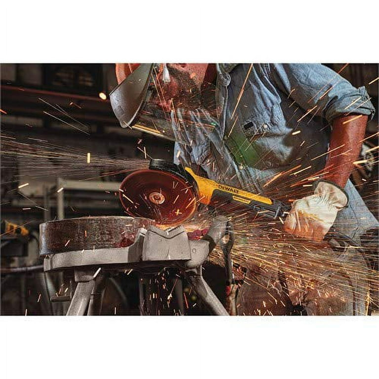 DeWalt Brshls Sm 7 Angle Grinder Rat Tail w Kckbck Brake EA 115 DWE43840CN Walmart