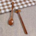 thumbnail image 3 of Handmade Jujube Tree Wooden Korean Dinnerware Combinations Utensil,40 Spoons and Chopsticks, 3 of 5
