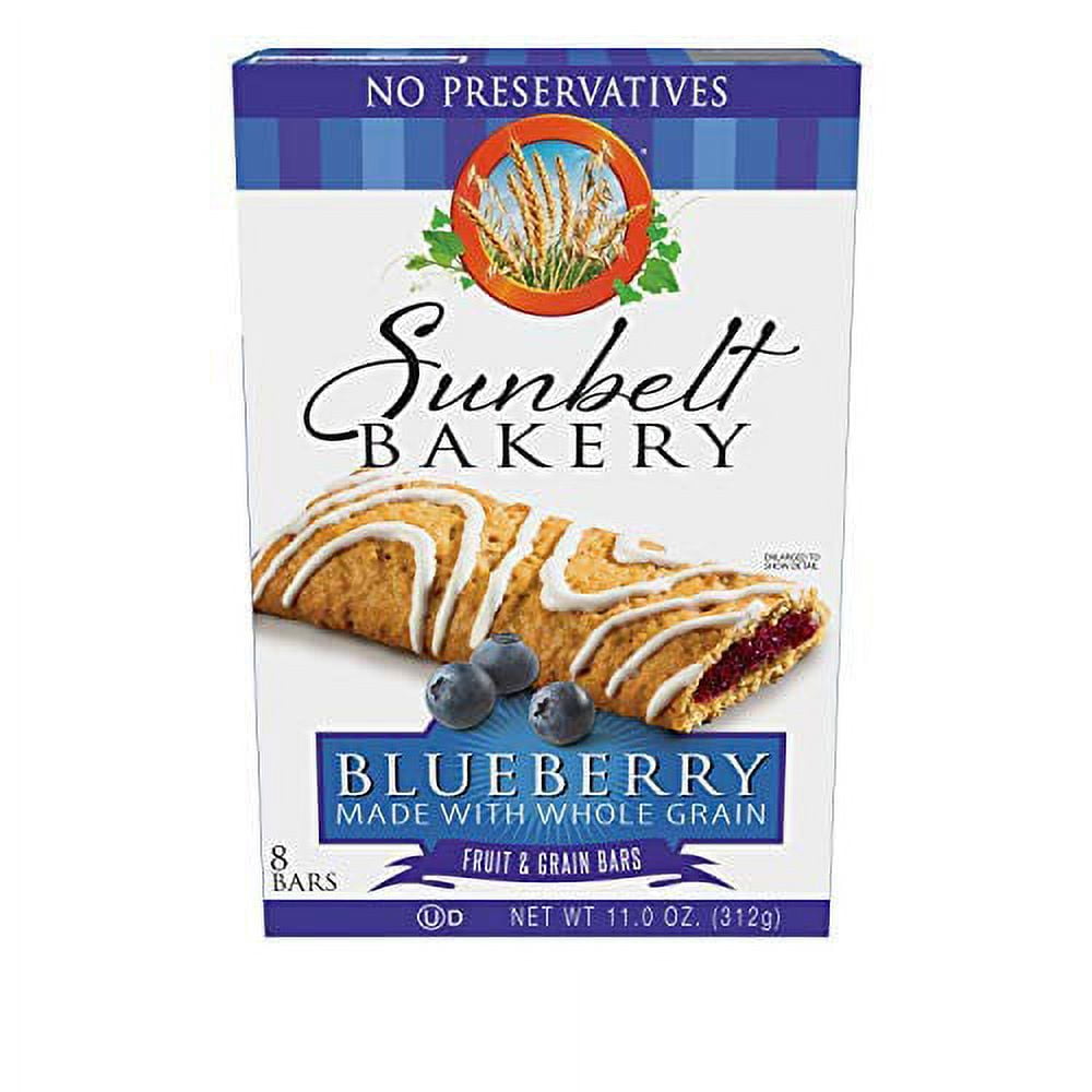 Sunbelt Bakery Fruit & Grain Cereal Bars, 4 Flavor Variety Pack, No Preservatives (32 Bars), 8 Count (Pack of 4)