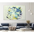 thumbnail image 3 of Giant Art 72x48 Soleil du matin Fine Art Giant Canvas Print in Yellow, 3 of 3