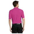 thumbnail image 2 of Port Authority Men's Silk Touch Classic Comfortable Polo Shirt Tropical Pink 3X-Large, 2 of 3