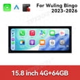 thumbnail image 3 of TPXINXIN 15.8 inch Android 15 Car Radio For Wuling Bingo 2023-2026 HD Multimedia Video Player Navigation GPS DVD 4G DSP Stereo Bluetooth, 3 of 15