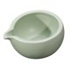 thumbnail image 3 of Cuenco de cerámica para matcha de 470 ml con pico vertedor para preparar matcha japonés. Verde, 3 of 9