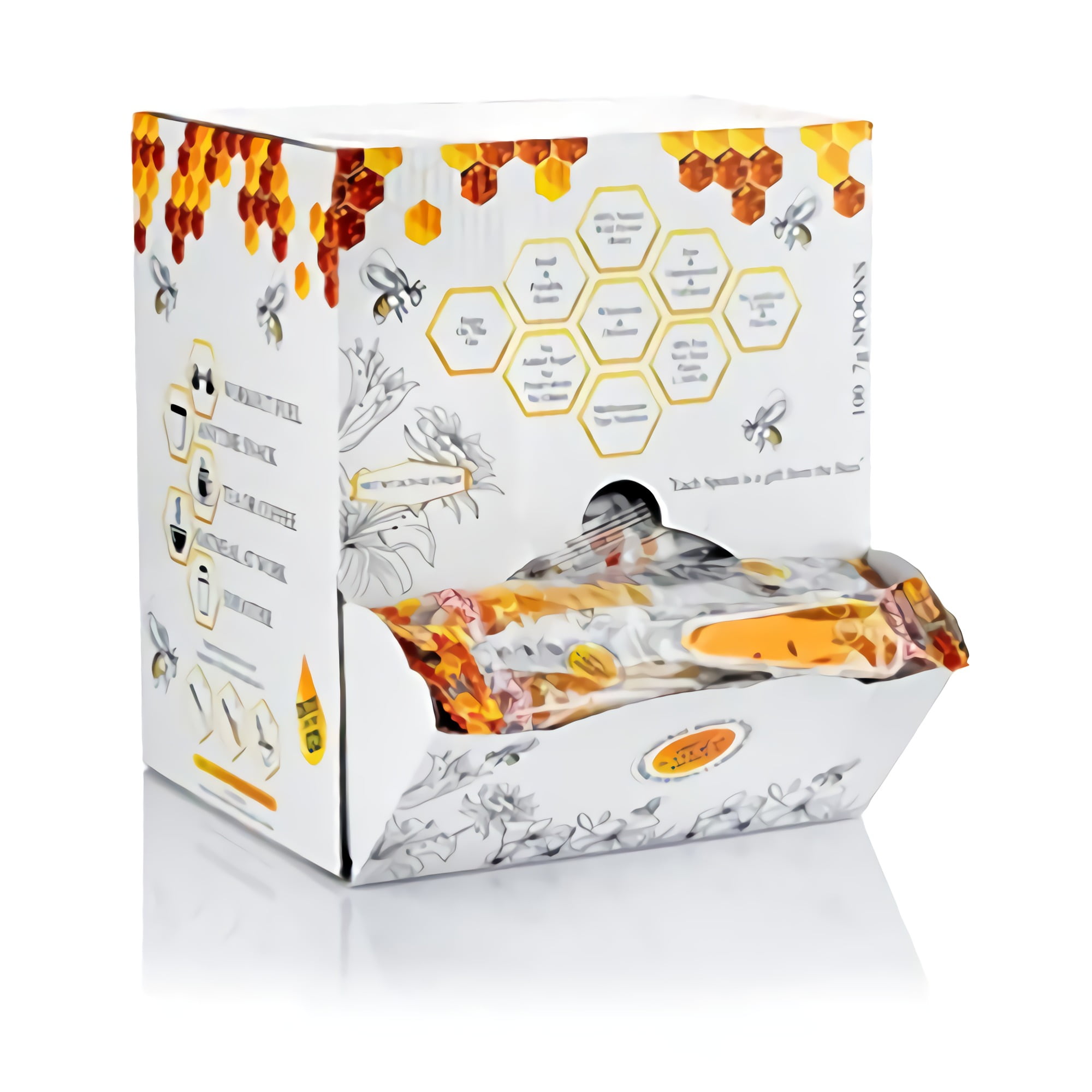 BeeMax Honey Spoon | 100% Natural Wild Flower Honey | 7 Gram | Box