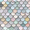 Light Blue Shimmering Pattern, variant on FORMRS Mini Backpack Purse for Women Quilted Travel Daypack Casual Shoulder Bag, Light Blue Shimmering Pattern