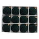 thumbnail image 2 of Adornos de bolas de Navidad de terciopelo Paquete de 12 | Adornos colgantes decorativos de plástico marrón flocado de 2.4" | Duradero, fácil de colgar, textura elegante | Decoración de árbol de, 2 of 6