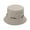 gray, variant on Foldable Bucket Hat Adjustable with Rope Fashion Windproof Summer Bucket Hat for gray