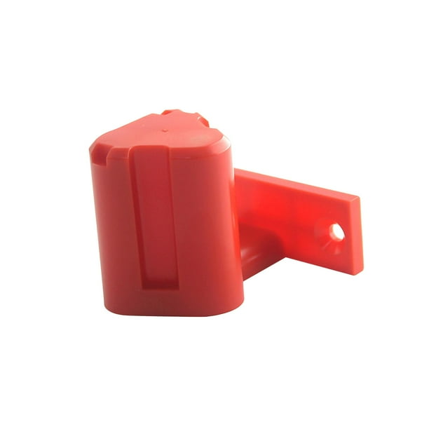 Soporte de batería multifunción, soporte de almacenamiento de herramientas para máquina de energía estable y duradera, estante de almacenamiento, sopo Colgador de herramientas rojo